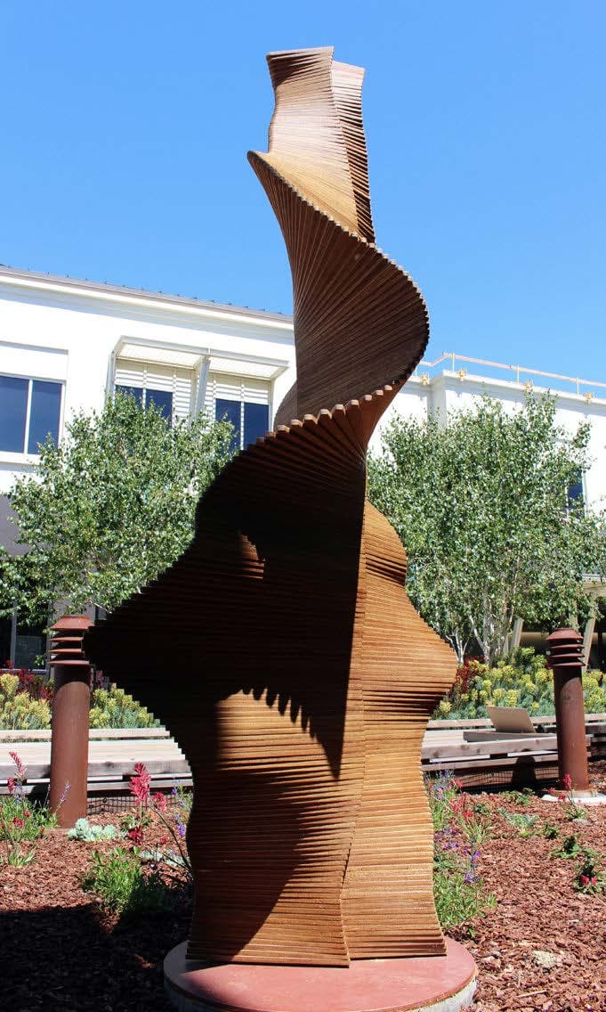 Adrien Segal, Wind at Ravenswood Slough, 2015