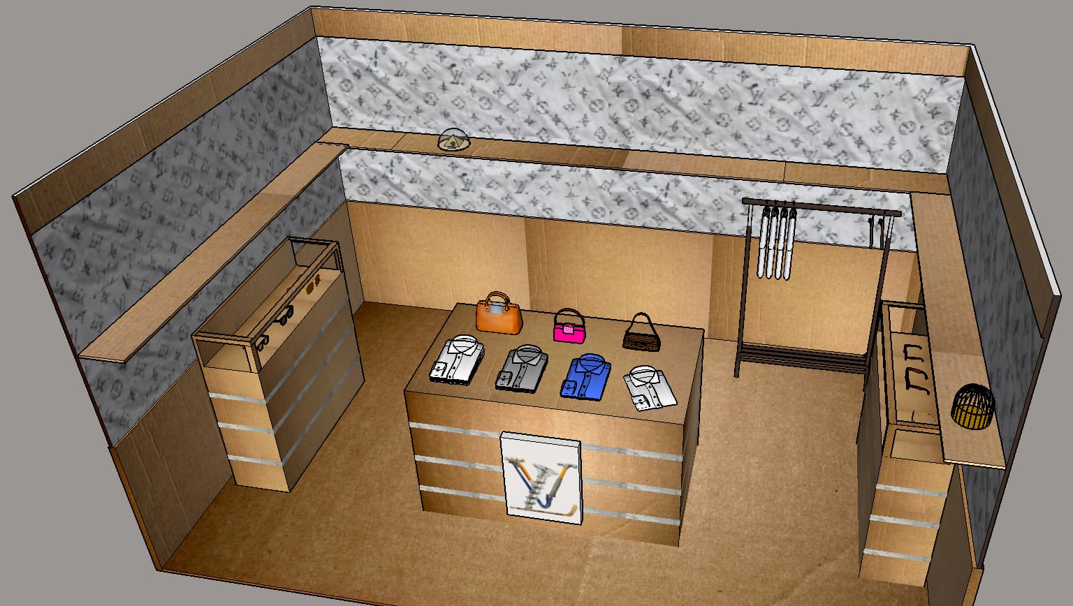 Booth rendering